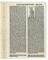 WORDE, WYNKYN DE. Voragine, Jacobus de. Leaves 153-160 from an early 16th-ct. edition of the Legenda Aurea in English. Circa 1507-21